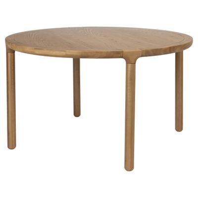 Zuiver Ronde Eettafel 'Storm' Eikenhout, 128cm, kleur Naturel Zuiver Ronde Eettafel 'Storm' Eikenhout, 128cm, kleur Naturel