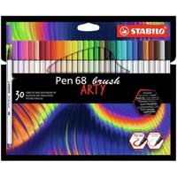 Brushstift stabilo pen 68/30 arty ass set 30st | 6 stuks - thumbnail