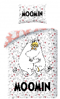 Moomin Dekbedovertrek hugs 140 x 200 cm (50 x 70 cm) - thumbnail