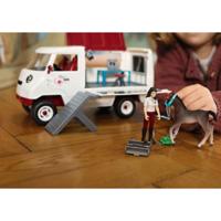 Schleich Horse Club Mobiele Dierenarts met Hannoveraans Veulen - thumbnail