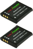 ChiliPower Li-50B accu voor Olympus - 1000mAh - 2-Pack - thumbnail