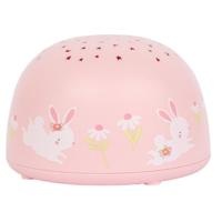 A Little Lovely Company projector Konijn meisjes 14 cm ABS - thumbnail