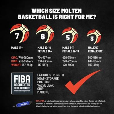 MOLTEN BASKETBALL BG3800 BALL SIZE 6
