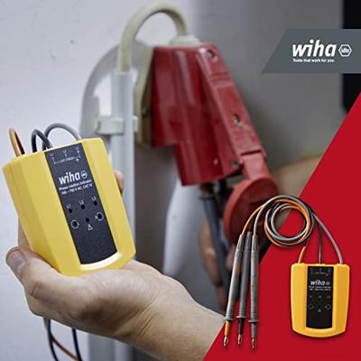 Wiha 45221 Draaiveldtester CAT III 1000 V, CAT IV 600 V LED