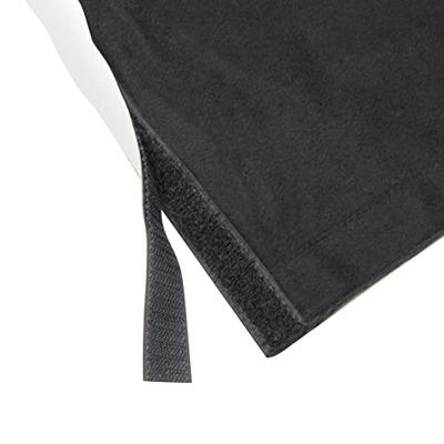 Adam Hall zwart podiumrok met klittenband 80cm x 2m Adam Hall zwart podiumrok met klittenband 80cm x 2m