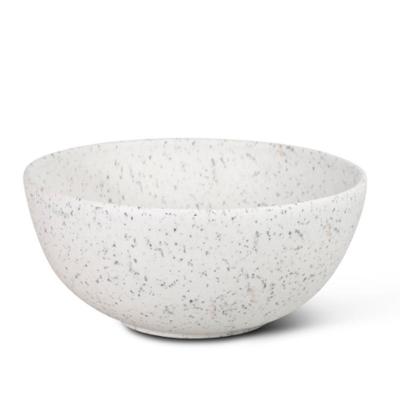 Waskom Globo T-Edge Rond 37x16 cm Zonder Overloop Graniglia Grigio Globo