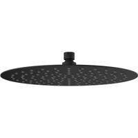 Wiesbaden Ufo Hoofddoucahe - Rond - 30cm - Mat Zwart - thumbnail