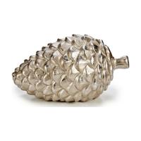 Decoratieve figuren Krist+ C35-40026A Gouden Zilverkleurig ananas 9 x 10 x 16 cm - thumbnail