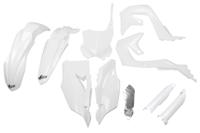 UFO PLAST kappenset trim kit ufo kawasaki white - thumbnail