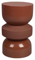Dutchbone Bijzettafel/Kruk 'Apollo' kleur Terra - thumbnail