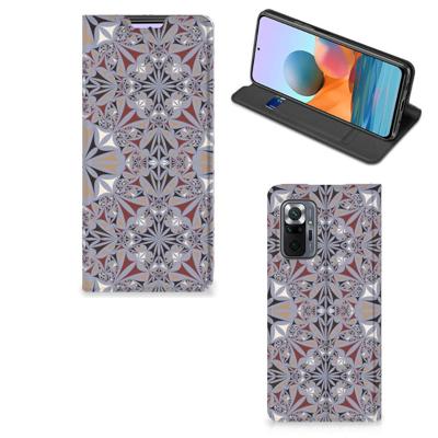 Xiaomi Redmi Note 10 Pro | Standcase | Flower Tiles
