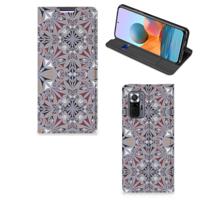 Xiaomi Redmi Note 10 Pro | Standcase | Flower Tiles - thumbnail