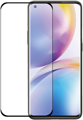 Azuri Curved Tempered Glass OnePlus 8 Pro Screenprotector Rinox Armor Zwart Azuri Curved Tempered Glass OnePlus 8 Pro Screenprotector Rinox Armor Zwart