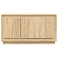Dressoir 102x35x55 cm bewerkt hout sonoma eikenkleurig - thumbnail