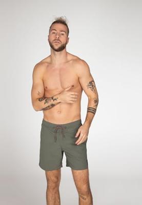 Protest Faster Zwembroek Heren Grey Green XXL