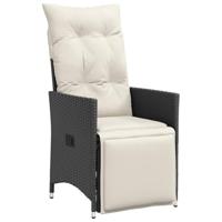 9-delige Tuinset poly rattan zwart - thumbnail