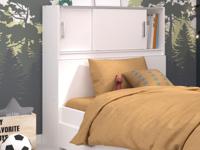 Hoofdeinde SNOOPY 90x200 cm wit - thumbnail