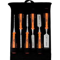 Bahco professionele steekbeitelset in canvas tas | 6-delig - 424p-s6-pp - thumbnail