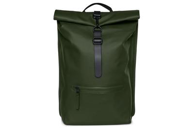 Rains Rolltop Rucksack - Green Rains Rolltop Rucksack - Green