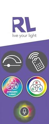 Trio VloerlampGaming Level met RGB en afstandsbediening - R45721102