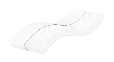 Slaapbank met matras 100x200 cm fluweel donkergroen - thumbnail