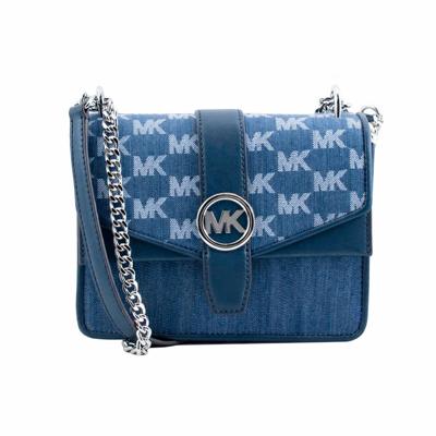 Schoudertas Michael Kors GREENWICH Blauw 21 x 15 x 8 cm