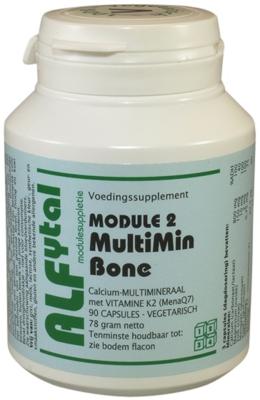 Alfytal MultiMin bone botformule met vit. D3 en K2 90 Vegetarische capsules