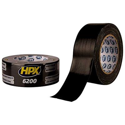 HPX Pantsertape | Zwart | 48mm x 25m - CB5025 - CB5025 HPX Pantsertape | Zwart | 48mm x 25m - CB5025 - CB5025