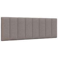 Bedframe zonder matras "Hanko" stof taupe 160x200 cm - thumbnail
