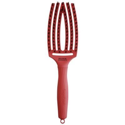 Olivia Garden Fingerbrush Care Iconic Boar&Nylon Red Confidence Olivia Garden Fingerbrush Care Iconic Boar&Nylon Red Confidence
