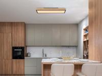 Globo Houten led plafondlampDoro 60x15cm - 416080WD - thumbnail