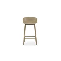 Normann Copenhagen Hyg barkruk H65 Sand staal - thumbnail