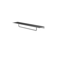 Hotbath &More Shelves - Handdoekrek 40 Cm - Voor Planchet - Geborsteld Gunmetal PVD - thumbnail
