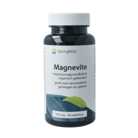 Springfield Magnevite magnesium glycerofosfaat 100 mg 60 Tabletten - thumbnail