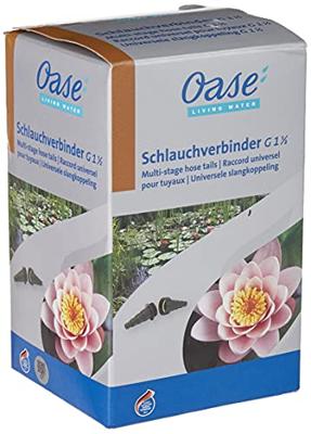 Oase Universele Slangverbinder 1 1/2" - Makkelijk koppelen van alle Tuinslang Maten - thumbnail