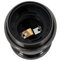 Lamphouders 2 st glanzend zwart E27 - thumbnail