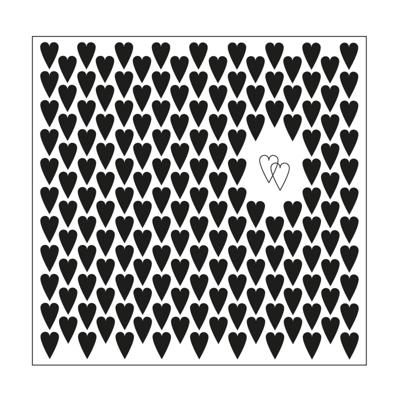 Mundart Stempel • embossing sjabloon lange harten