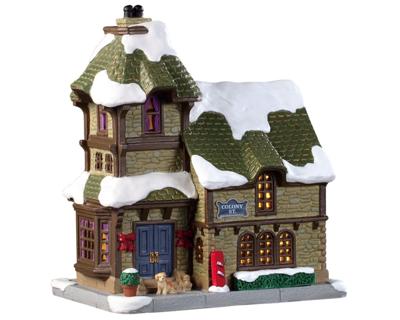 Lemax crane residence verlicht kersthuisje Caddington Village 2019