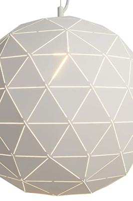 Deko Light Asterope rund 500 342131 Hanglamp LED, Halogeen E27 40 W Wit