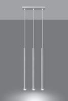 Hanglamp PASTELO 3 wit - thumbnail