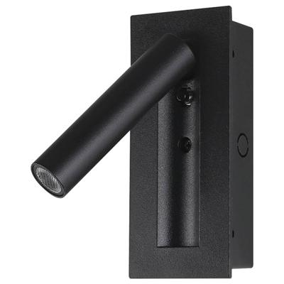 V-TAC VT-88061-B 239996 Bedlamp LED LED 2 W Warmwit Energielabel: G (A - G) Just Black