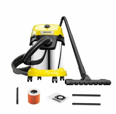 Karcher WD 3 S V-17/4/20 Nat- en droogzuiger | 1000 W | 17L - 1.628-135.0 - thumbnail