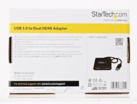 Dock Startech USB32HD2 Zwart - thumbnail