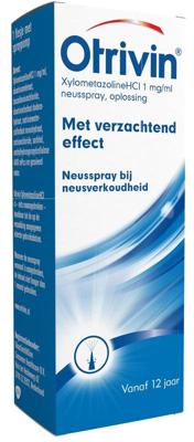 Otrivin Xylometazoline HCI 1 mg/ml Neusspray bij een verstopte neus