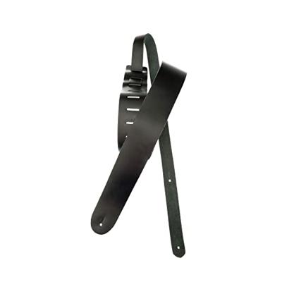 D&apos;Addario 25L00-DXXL leren gitaarband classic leather zwart extra lang