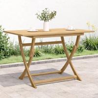 Tuintafel inklapbaar 120x70x75 cm massief acaciahout - thumbnail