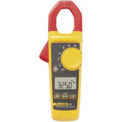 Fluke 325 Stroomtang, Multimeter Kalibratie (ISO) Digitaal CAT III 600 V, CAT IV 300 V Weergave (counts): 4000 Fluke 325 Stroomtang, Multimeter Kalibratie (ISO) Digitaal CAT III 600 V, CAT IV 300 V Weergave (counts): 4000