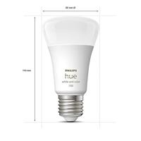 Philips Hue - E27 - 11W - White and Color set van 2 929002468802 - thumbnail