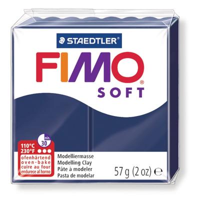 Boetseerklei fimo soft 57 g windsorblauw