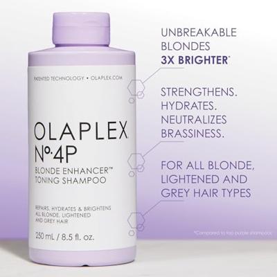 Olaplex No.4P Blonde Enhancer Toning Shampoo